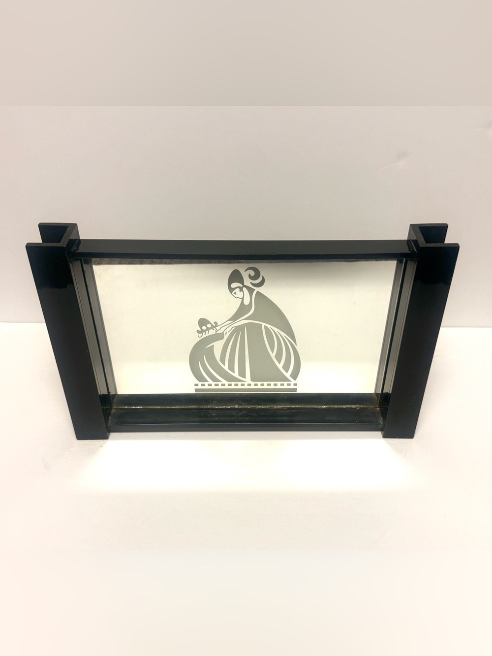 Vintage 60's-80's Lanvin Cosmetic Display piece - mirror/tray/wall plaque unique
